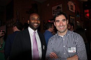 l to r: ? and Philip Ruppel