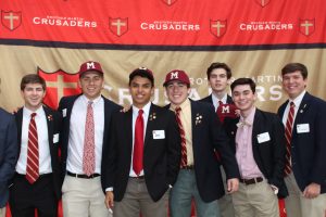 Members of our Student Ambassador team at New Crusader Registration Day.