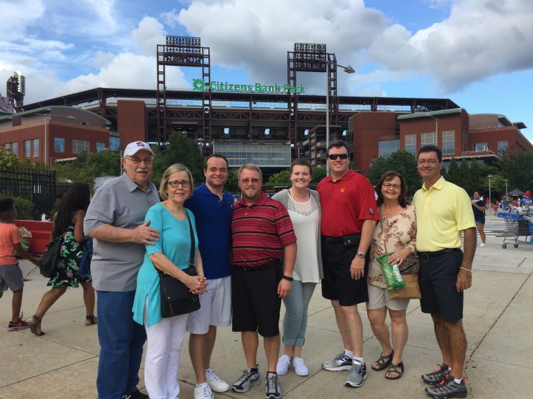 Alumni Baseball Trip Visits Philly