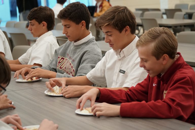 World Geography Students Create Tasty ‘Plate Tectonics’