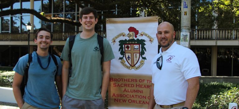 Alumni Office Visits Crusader Graduates at LSU