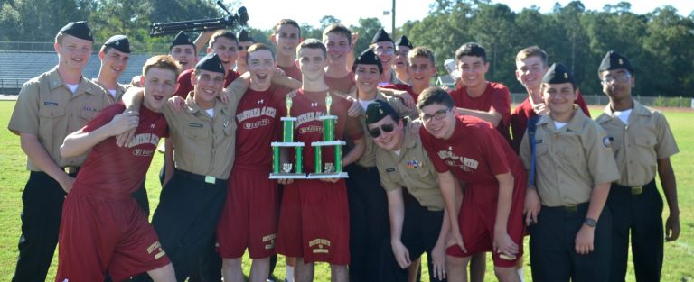 NJROTC Began Drill Season at Ponchatoula Drill Meet