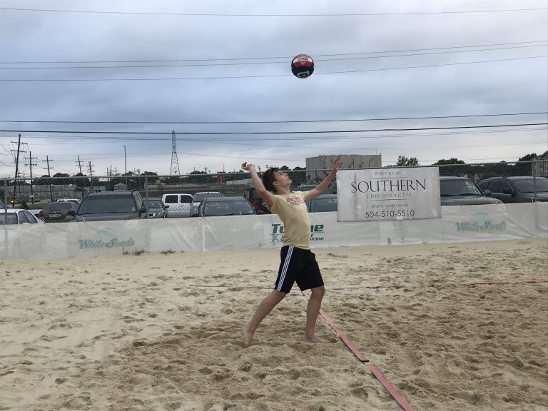 Crusaders Record Beach Volleyball Win Over Blue Jays