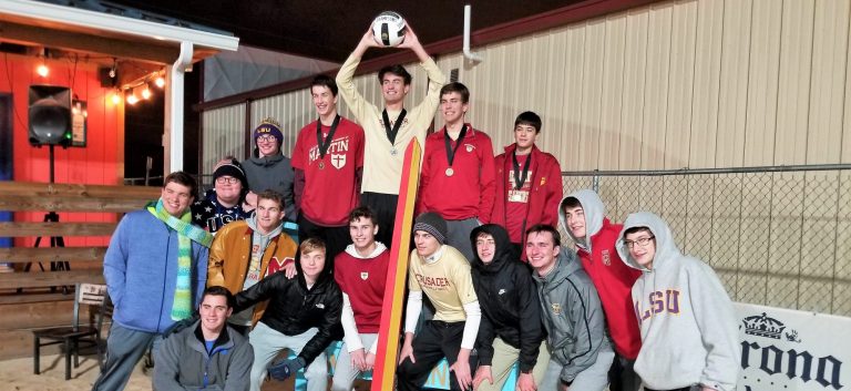 Crusader Beach Volleyball Wins 3rd Straight Title!