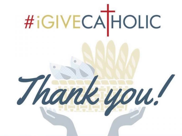 Thank You for Supporting our Crusaders with #iGiveCatholic!