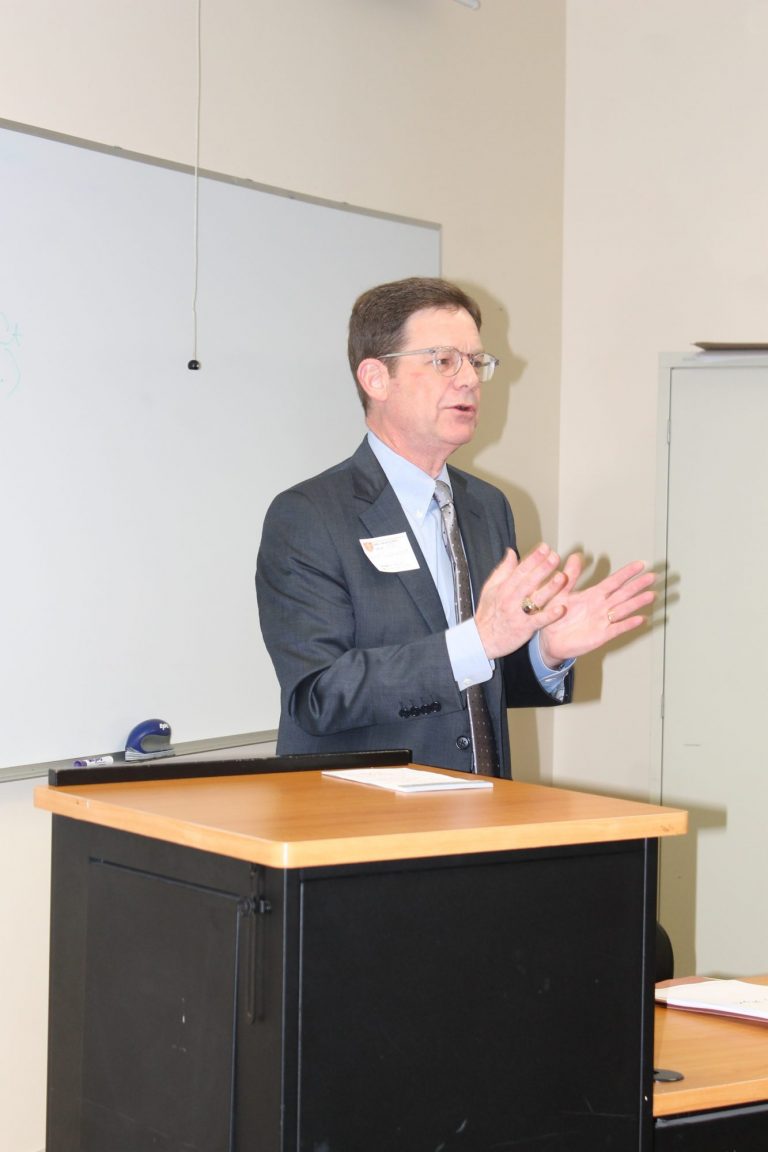 Judge Kurt D. Engelhardt ’78 Speaks to Law Studies