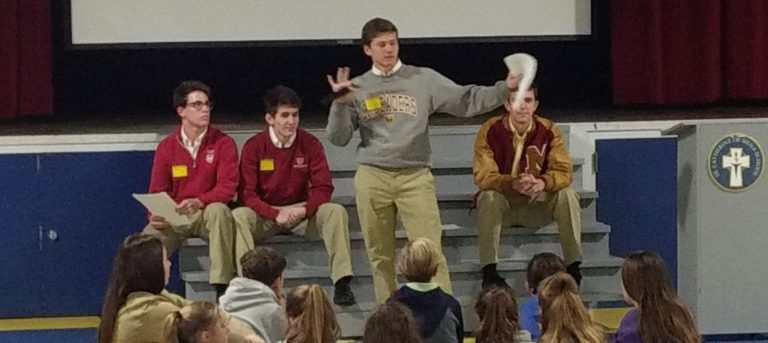 Journey of Faith: Crusaders Reflect with St. Catherine of Siena’s Fifth Grade