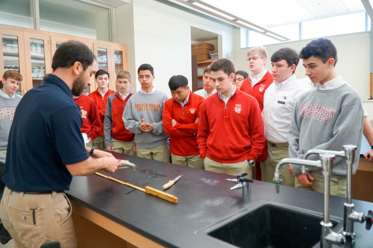 Excalibur Meets with Marine Fisheries Biologist Troy Sehlinger ’08