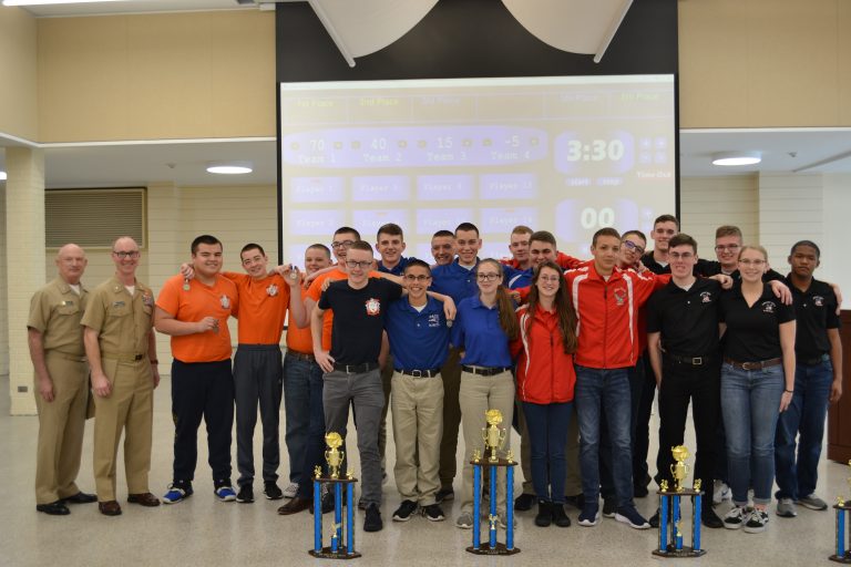 NJROTC Hosts Annual Brain Brawl on Campus