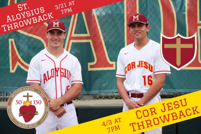 Baseball Throwback: Crusaders Dress Out in St. Aloysius and Cor Jesu Uniforms