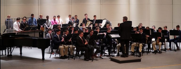 Crusader Concert Band Wins Sweepstakes at LMEA District VI Large Ensemble Assessment