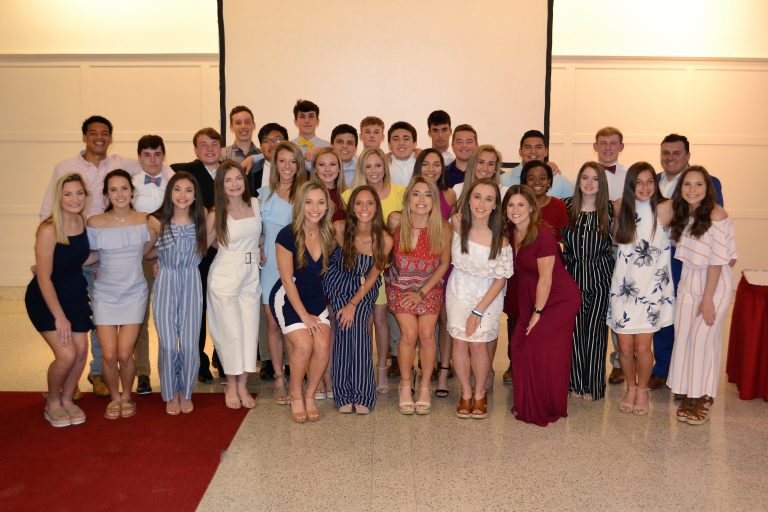 Crusader Cheerleadering Celebrates 2019 Convocation