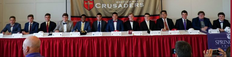 Crusaders Commit at Spring College Athletic Ceremony