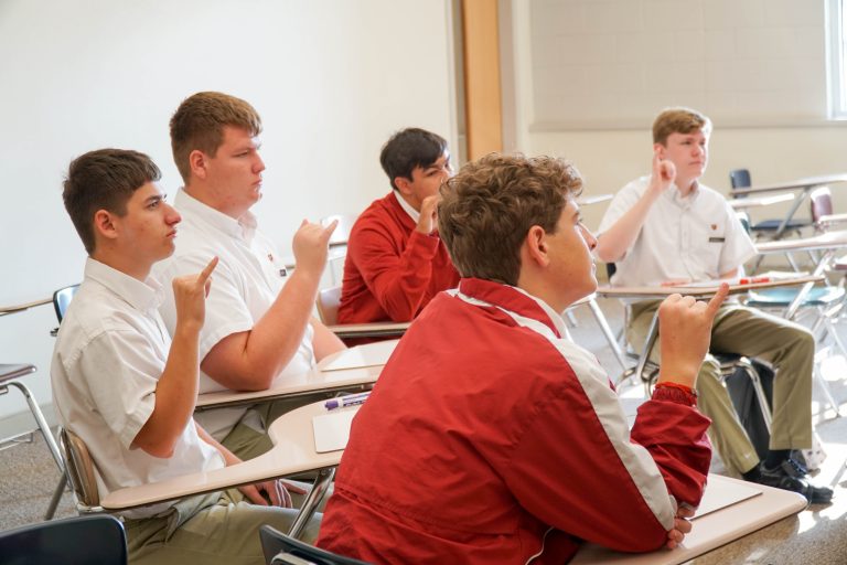 The Power of Signing: Brother Martin Offers American Sign Language Class
