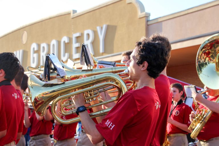 Crusader Bandsmen Perform at Harrison Avenue Marketplace