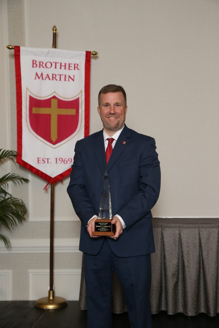 Bro. More Schaefer Faculty Award Presented to Matt Lambert ‘98