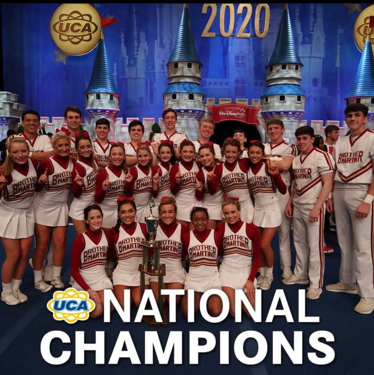 WDSU: Cheerleading Welcomed Back Home After Winning Big at 2020 National Championships