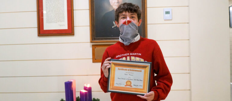 Seth Meyer ’25 Wins ‘Keep Christ in Christmas’ Poem Contest
