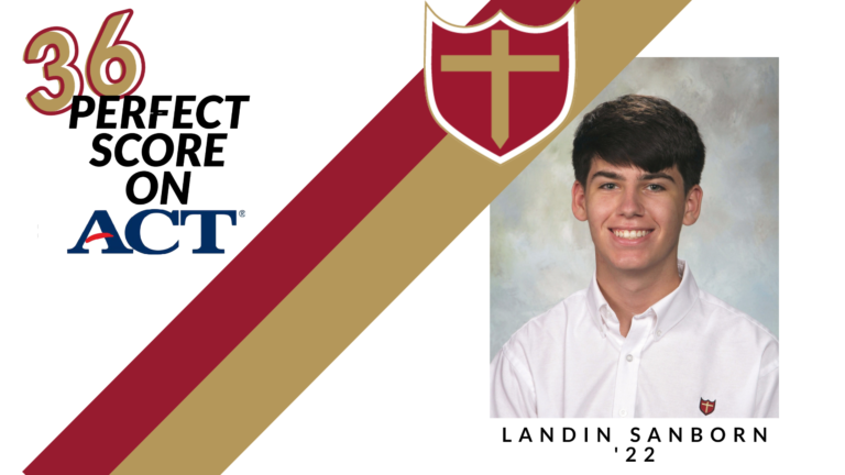 Landin Sanborn ’22 Earns a Perfect Score on ACT