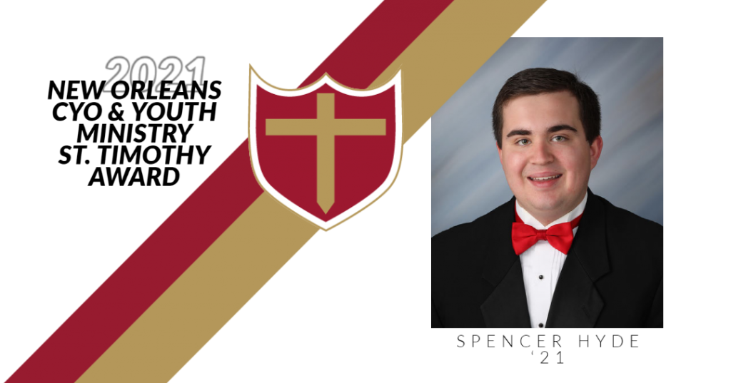 Hyde - St. Timothy Award Transparent