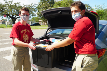 Student Council and Key Club Crusaders Unite with the United Way