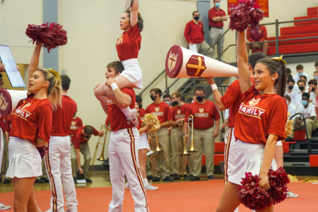 Brother Martin Pumps Up for Our Playoff Game Tonight with a Powerful Pep Rally!
