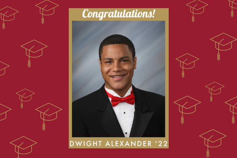 Senior Dwight Alexander Receives Posse Scholarship and is Awarded a Full Four-Year Scholarship to Case Western Reserve University