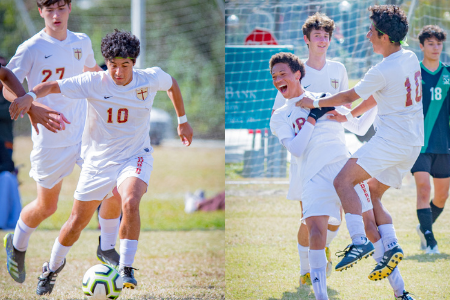 Crusader Soccer Scores Definitive Goals with Tournament and District Championship WINS!