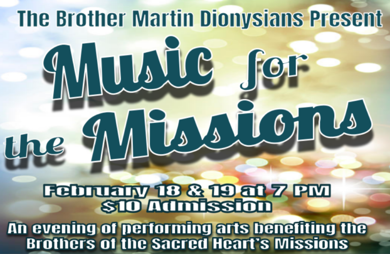 The Brother Martin Dionysians Present for You to View… Their Annual Musical Review!