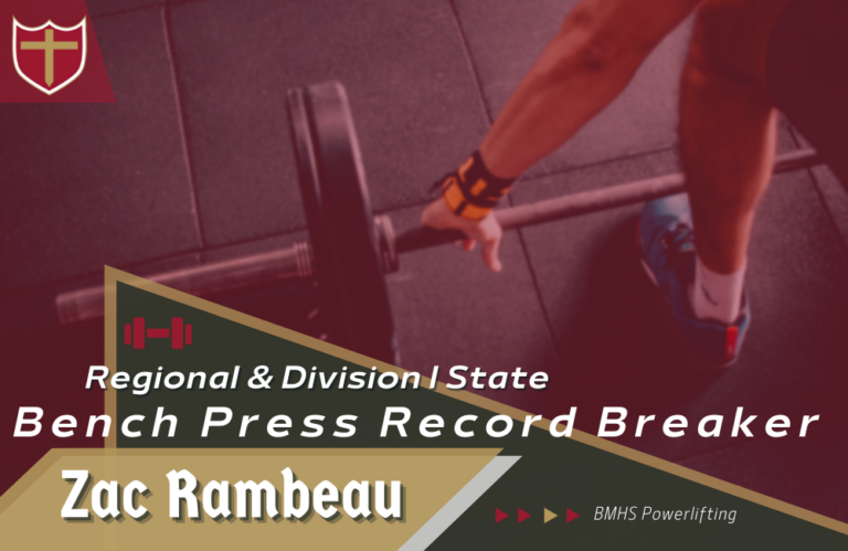 Junior Powerlifter Zac Rambeau Breaks Regional & State Record