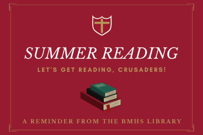 Brother Martin 2022 Summer Reading Information