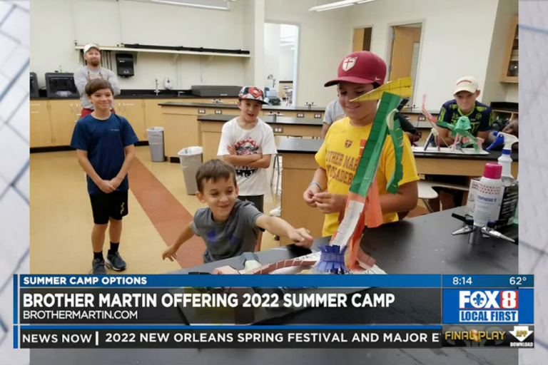 Brother Martin Summer Camp Fox 8 Feature