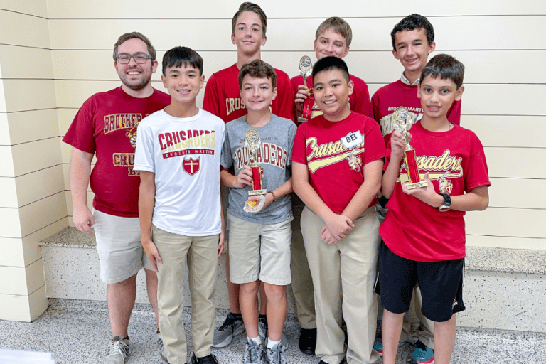 Brother Martin’s Mu Alpha Theta Club Hosts Middle School Math Tournament