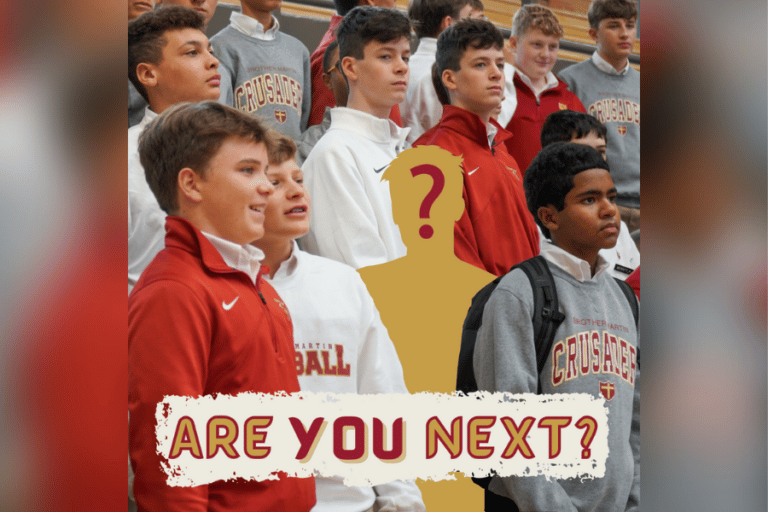 Are You Next to #BEaCRUSADER? Register for a School Day Tour!
