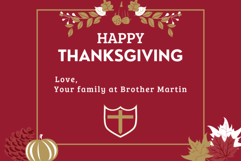 Happy Thanksgiving, Crusaders!