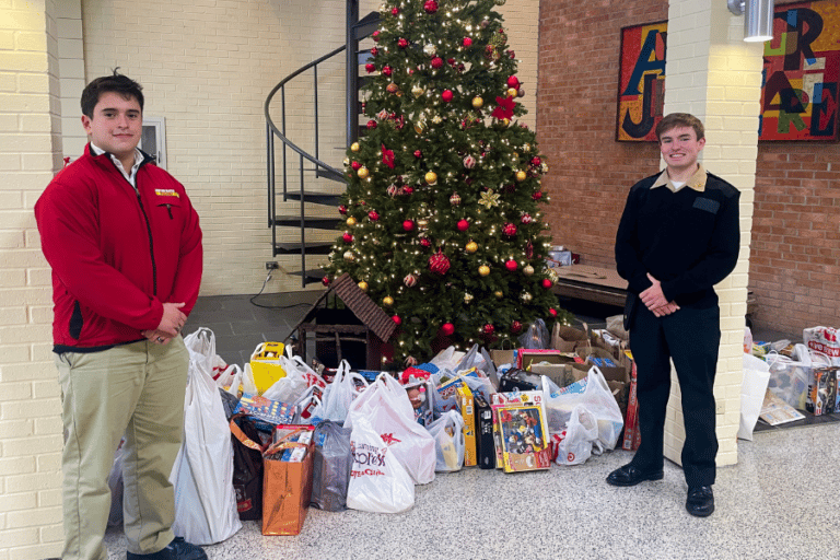 Brother Martin NJROTC Organizes Christmas Toy Drive