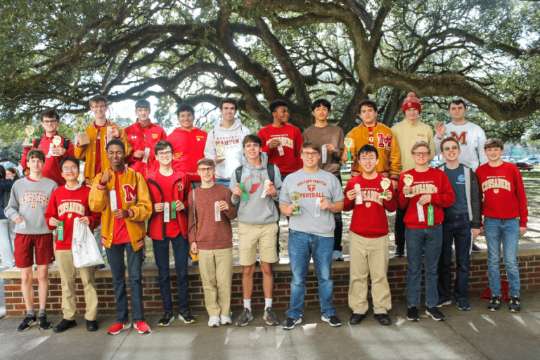 Brother Martin Mu Alpha Theta Competes in Baton Rouge Tournament