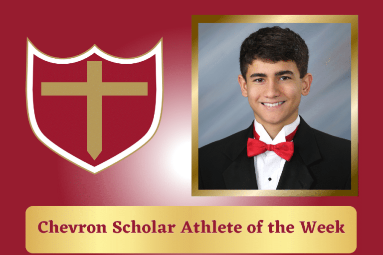 Brother Martin Senior Honored as Chevron Scholar Athlete of the Week