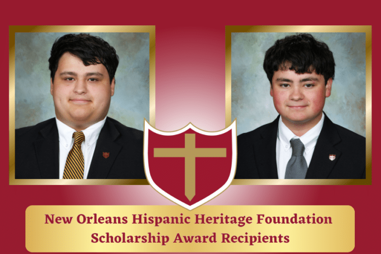 Brother Martin Crusaders Awarded New Orleans Hispanic Heritage Foundation Scholarships