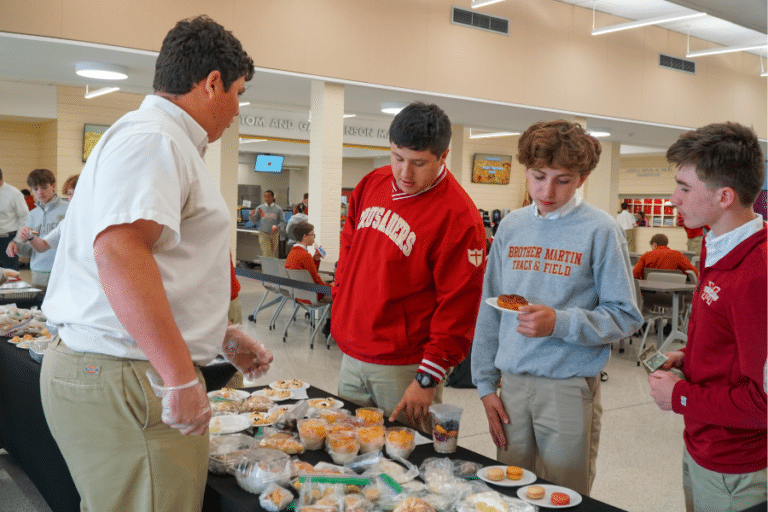 Brother Martin World Culture Club Hosts Around the World Sweets Day