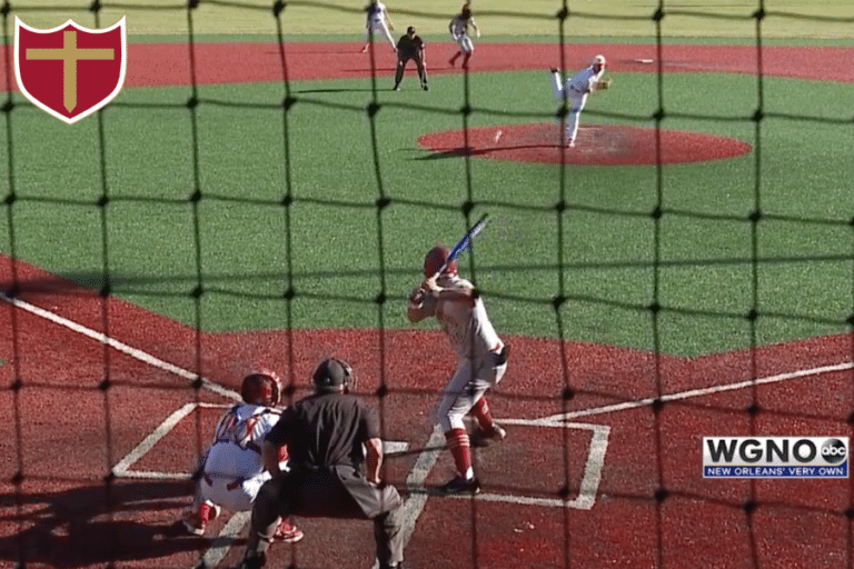 WGNO Brother Martin Baseball Playoff Interview
