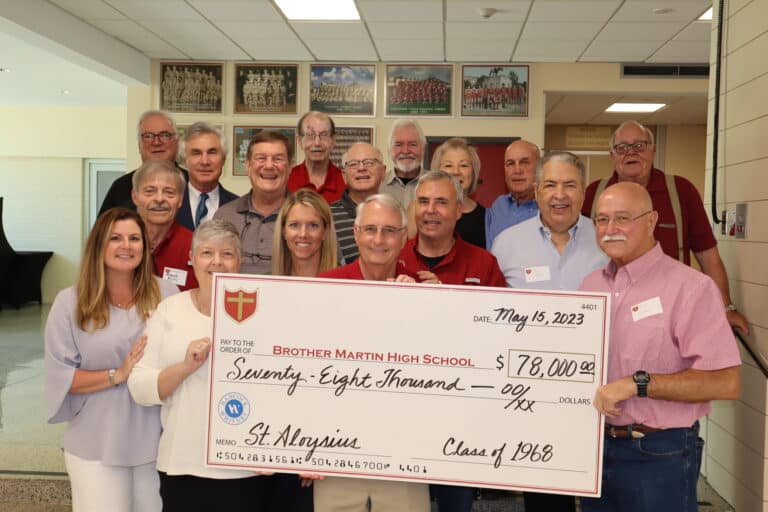 St. Aloysius Class of 1968 Scholarship Check Presentation