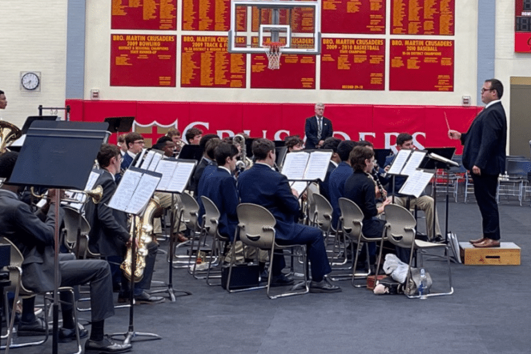 Brother Martin Band Performs 2023 Spring Concert