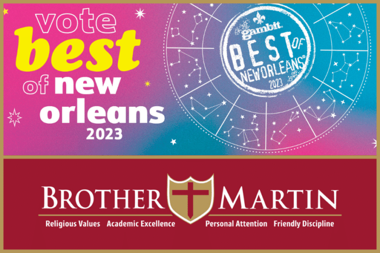 Vote for Brother Martin in the Gambit’s Best of New Orleans Poll 2023