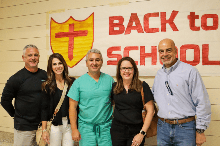 Brother Martin Welcomes Crusader Parents to 2023 Back to School Night
