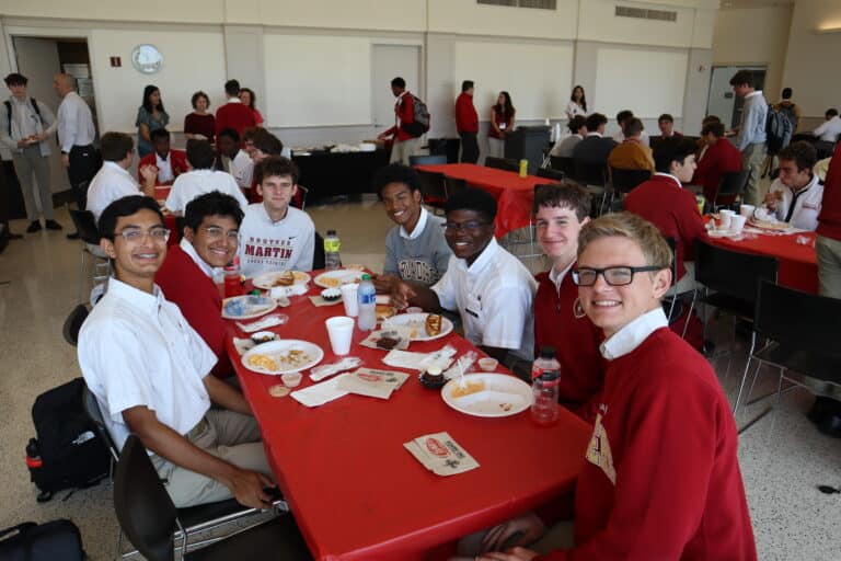 Class of 2024 Celebrate Their First Senior Lunch!