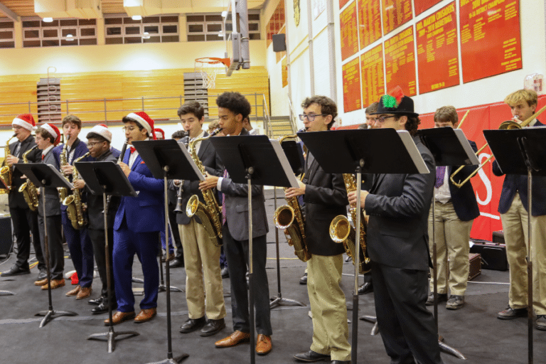 Brother Martin Band Performs 2023 Christmas Concert