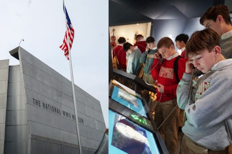 Brother Martin 8th Graders Visit National WWII Museum