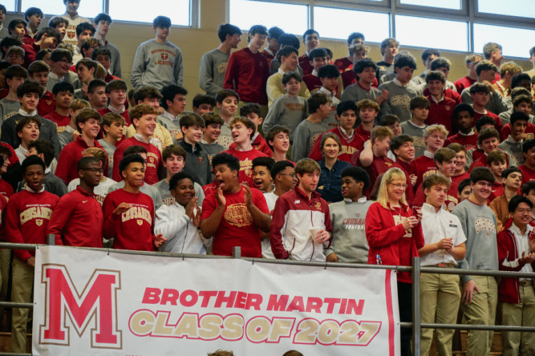 Brother Martin Pep Rally Celebrates Spring Athletics and Extracurriculars