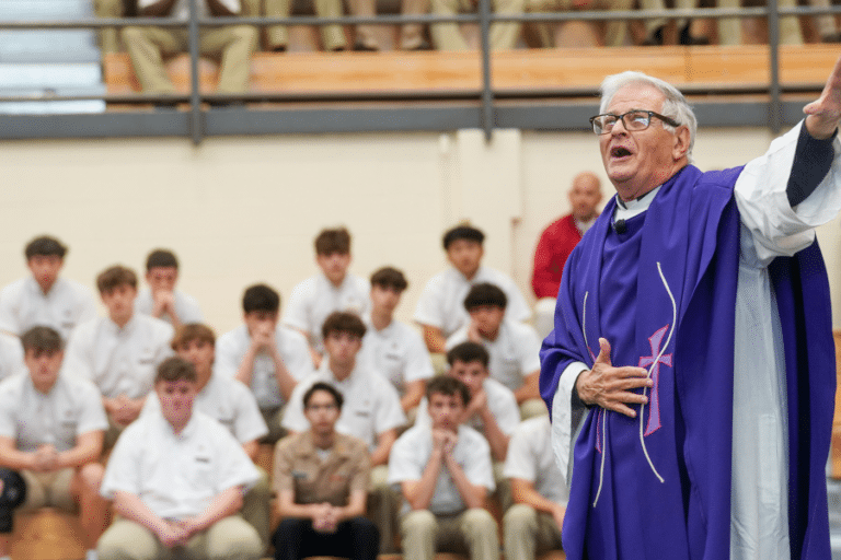 Brother Martin Celebrates 2024 Lenten Liturgy